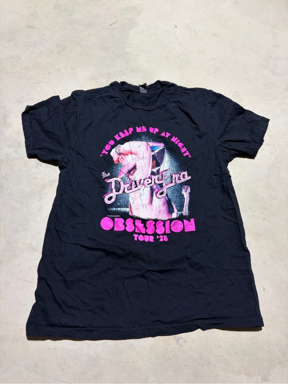Ross lynch driver era obsession tour 2025 shirt medium